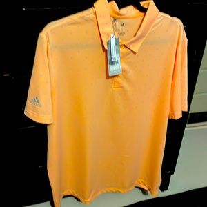 New Adidas polo shirt, size large
